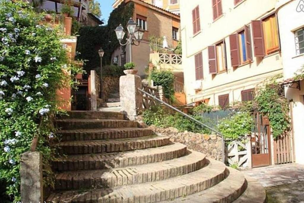 Elegante Open Space Con Vasca Idromassaggio A Trastevere מראה חיצוני תמונה