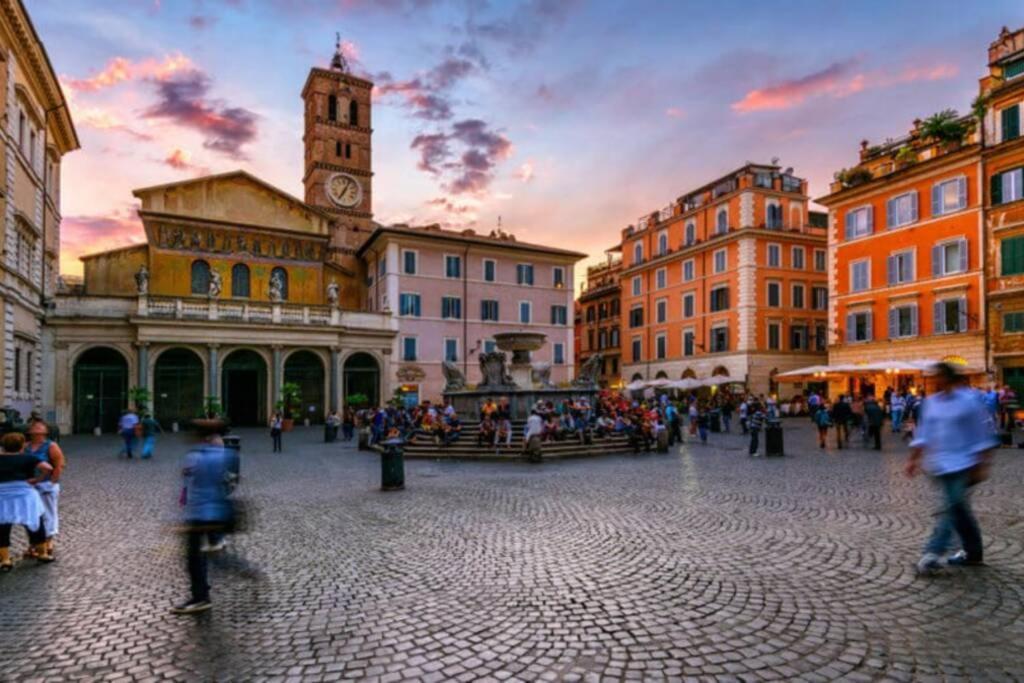 Elegante Open Space Con Vasca Idromassaggio A Trastevere מראה חיצוני תמונה